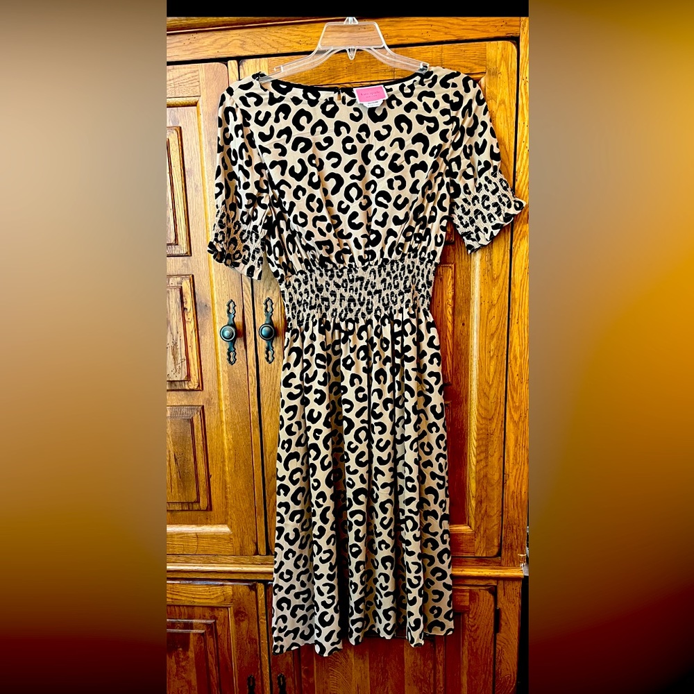 Kate Spade FUN Leopard Print Dress